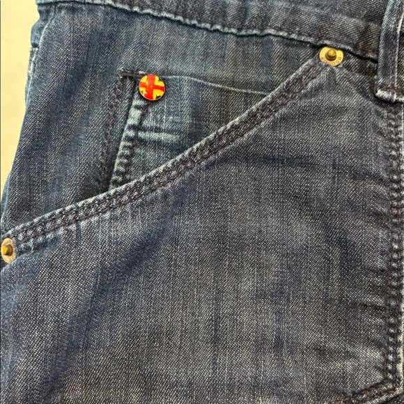 Vintage Hudson Ultra wide leg mid-rise jeans size 31 - Picture 4 of 10